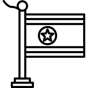 North Korea Icon