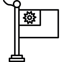 Obraz premium Taiwan Icon