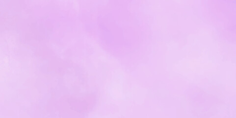 Vector pink in the sky and cloudy watercolor light wall grungy paint. canvas splash fluffy heaven watercolor painting beautiful cloudscape pastel texture background.