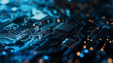 circuit board with light data