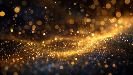 Fototapeta premium background of abstract glitter lights defocused banner