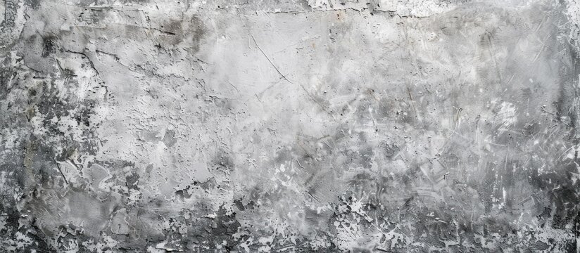 Gray wall background textured with mottled paint resembling a sponge painted look set against a copy space image