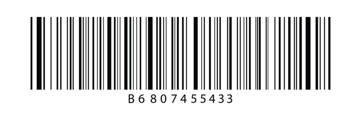 Realistic barcode. Barcode icon. Vector illustration EPS10	
