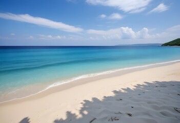 Fototapeta premium Beautiful sea beach photo