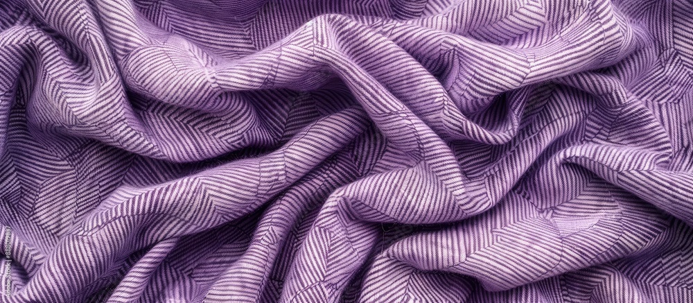 Poster visually captivating copy space image chunky lilac woolen fabric with a textured twill pattern perfe