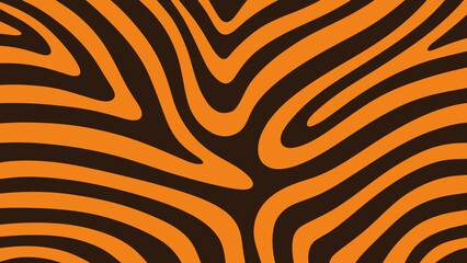 yellow waves abstract background