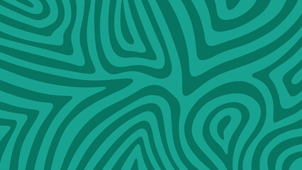 green background with wave seamless pattern