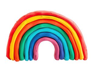 Obraz premium Clay Rainbow