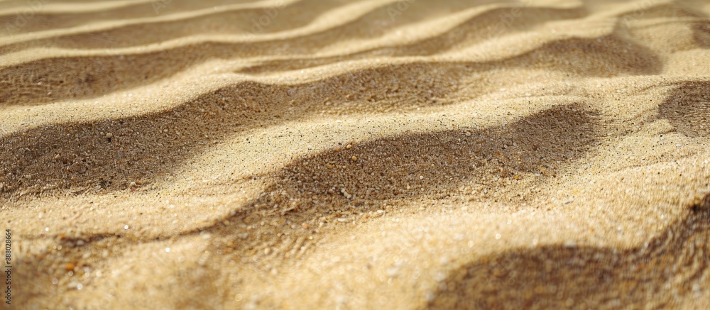 Aufkleber background of a sandy beach with wavy texture ideal for copy space image