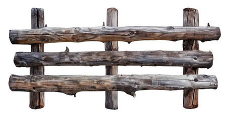 Rustic Wooden Fence