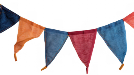 Colorful Pennant Flags