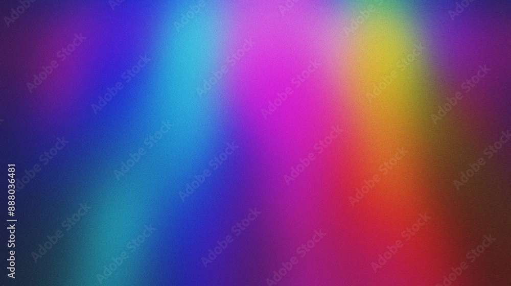 Poster vibrant abstract gradient background with multicolored light effects