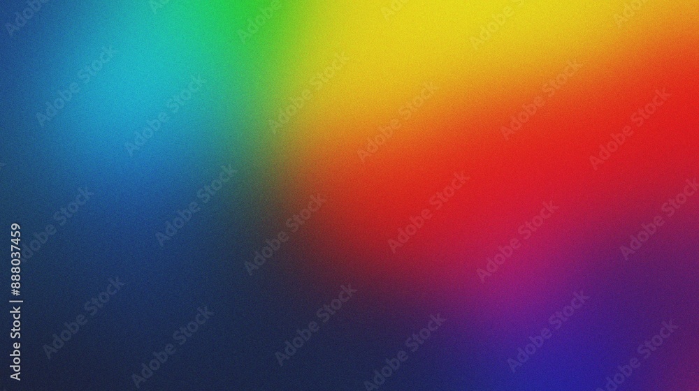 Aufkleber vibrant abstract gradient background with bold colors and smooth transitions