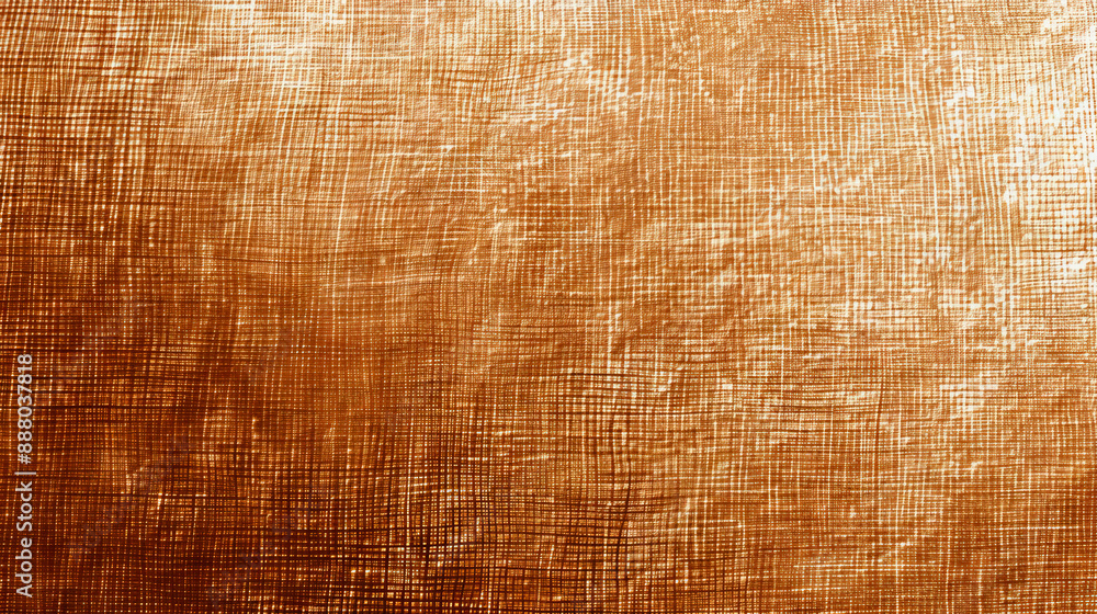 Poster abstract textured copper background with metallic grid pattern for design and decoration