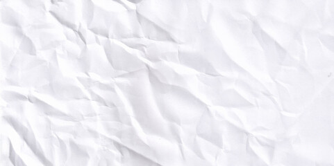 Kraft wrinkle texture, torn antique crumple paper vector or parchment abstract design. Crumpled white paper abstract shape background.