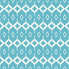 Seamless fabric pattern. geometric shapes connected to form a pattern. vector illustration.