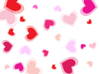 seamless pattern with hearts