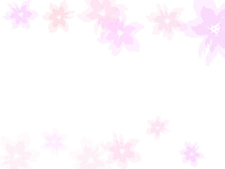 pink flowers background