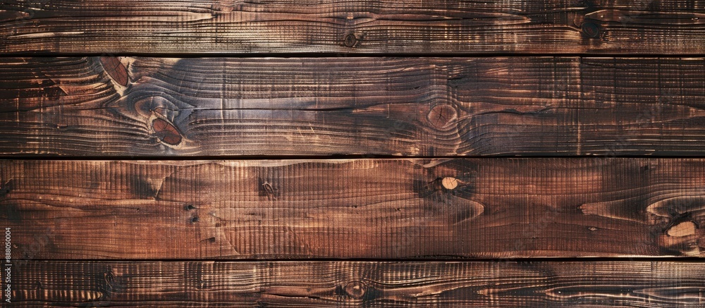 Poster top view of a blank magazine or brochure with a wooden background texture showcasing a close up imag