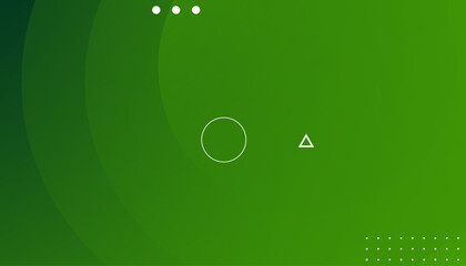 Abstract green wavy background. Dynamic shapes composition.   Fit for presentation design. wallpapers, brochure, posters
