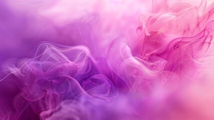 Abstract Pink and Purple Swirls.