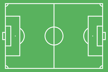 サッカーコート、戦略ボードのイラスト © yuruphoto