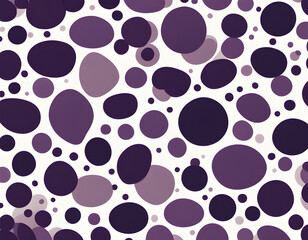 Fototapeta premium dark purple irregular abstract polka dots