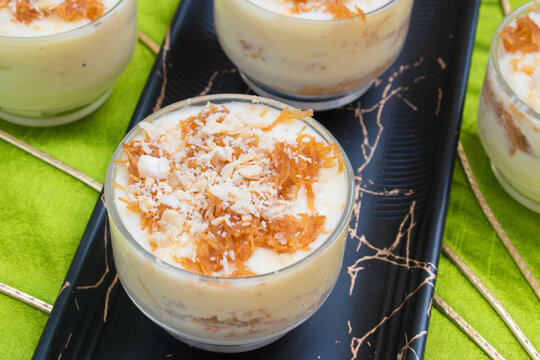 Creamy Malai Seviyan made with rabdi and sevai in the special occation or eid .