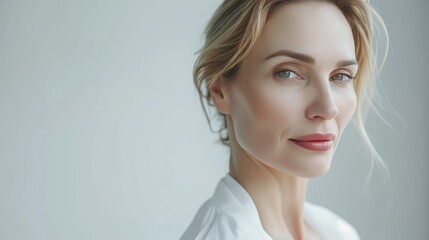 Fototapeta premium Facial Firming Treatment for Executive Women