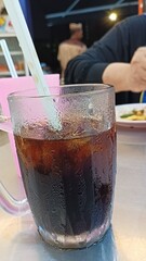 glass of cola