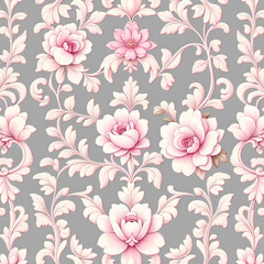 seamless pattern with flowers
