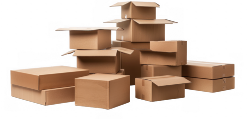 Stack of Cardboard Boxes