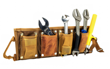 Tool Belt with Various Tools