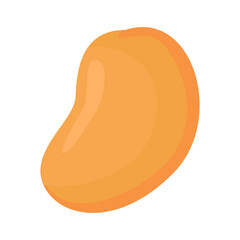 illustration of ripe and whole mango fruit