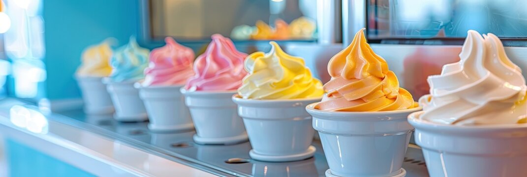 commercial frozen yogurt machine