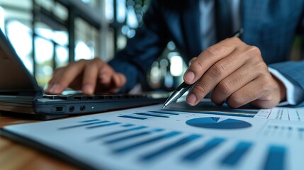 Two colleagues discussing data working and tablet, laptop with on on architectural project