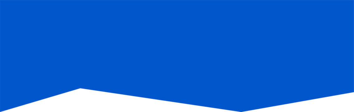 Header shape for website and border for banner. Abstract design element for template. Curve divider for bottom section and separator. Simple graphic form for background of presentation.