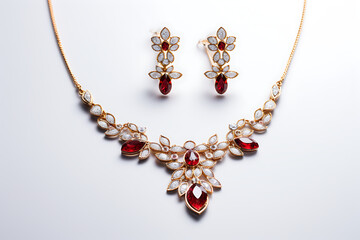 jewellery small decorative items worn for personal adornment such as brooches rings necklaces