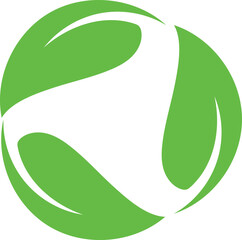 Recycle Icon Vector Illustration Simple