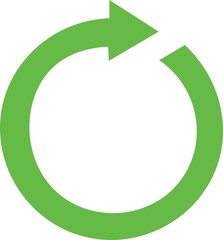 Recycle Icon Vector Illustration Simple