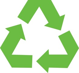Recycle Icon Vector Illustration Simple