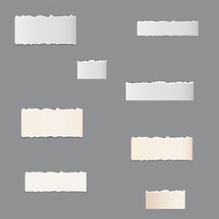 old papper with torn edges