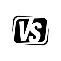 Versus Or VS Letters Logo Vector Template
