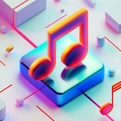 Music note icon