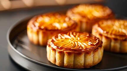 Savoring traditional mooncakes during Chinas Mid-Autumn Festival in September 