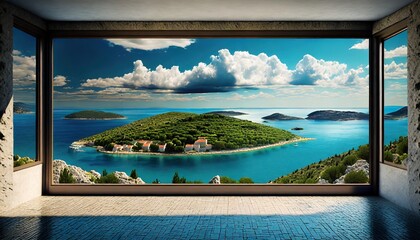 view from the sea