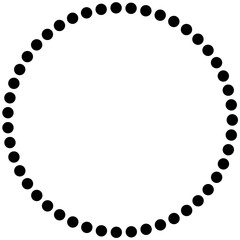 Dotted Frame Svg, Dotted Circle Frame Svg, Circle Monogram Svg, Wreath Svg, Circle Frames Svg