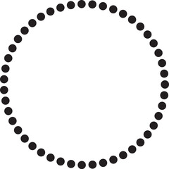 Dotted Frame Svg, Dotted Circle Frame Svg, Circle Monogram Svg, Wreath Svg, Circle Frames Svg