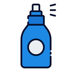Deodorant filled line icon