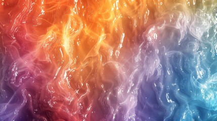Background with vibrant colors melting organic textures soft glows